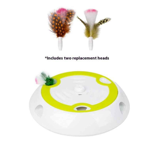 Kindopet Interactive Cat Toy with 6-Hole Random Teasing for Engaged Play – size reference