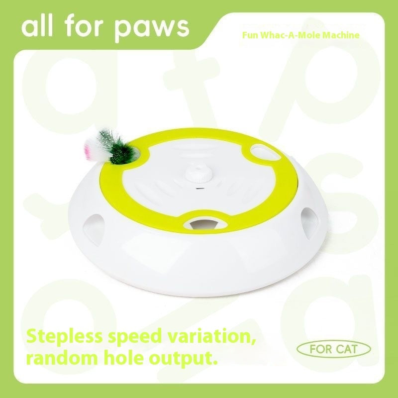 Kindopetâ„¢ Interactive Cat Toy - Electric Variable Speed Beating Mouse for Endless Playtime Fun