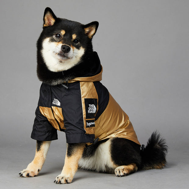 dog raincoat size chart measurement guide for small medium large breeds