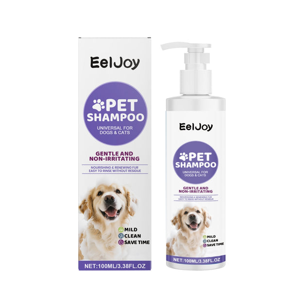 Gentle Pet Shampoo – Natural Oatmeal Formula for Dogs & Cats