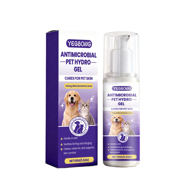 pet skin care gel for dogs and cats hot spot itch relief soothing aloe