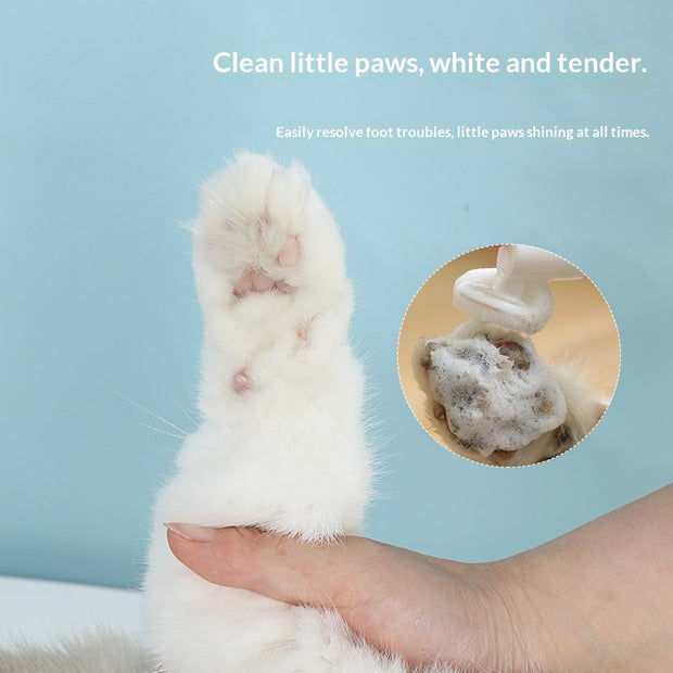 No-Rinse Dog Paw Cleaning Foam – Quick Mud Dirt Remover – detail view