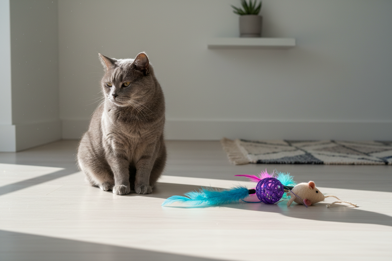 My Cat Won't Play With Any Toy — Here's Why and What Actually Works