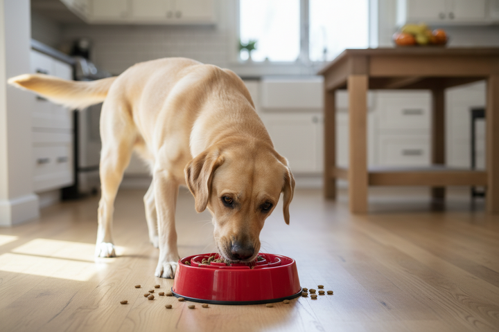 How to Stop a Dog From Eating Too Fast: The Slow Feeder Science