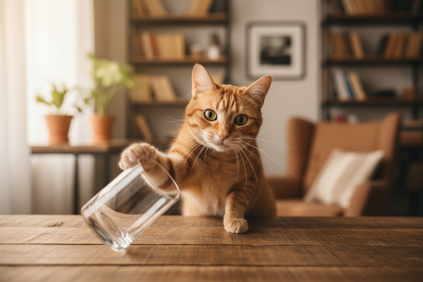 Why Does My Cat Knock Things Off Tables? The Real Reason (And What to Do)