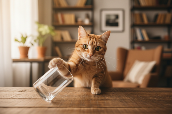 Why Does My Cat Knock Things Off Tables? The Real Reason (And What to Do)