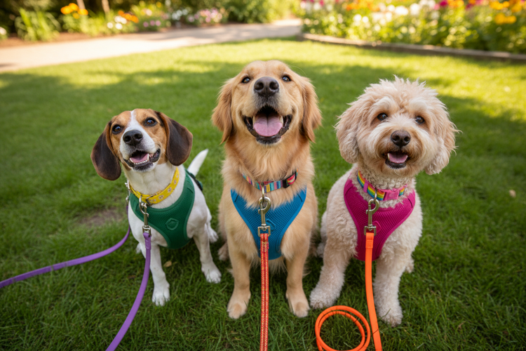 Dog Collars, Harnesses & Leashes