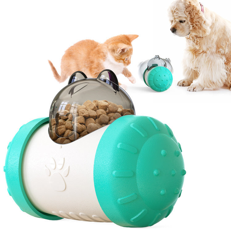Slow Feeder Treat Dispensing Ball Toy for Dogs and Cats