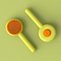 Donut-Shaped De-Shedding Comb, for cats.