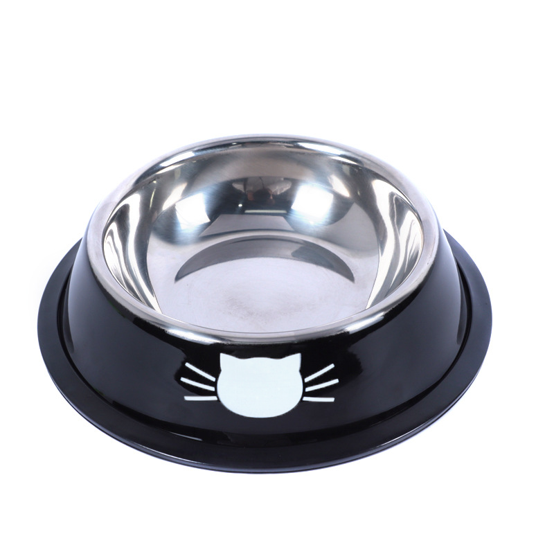 Non-Slip Stainless Steel Food Bowl, for cats.