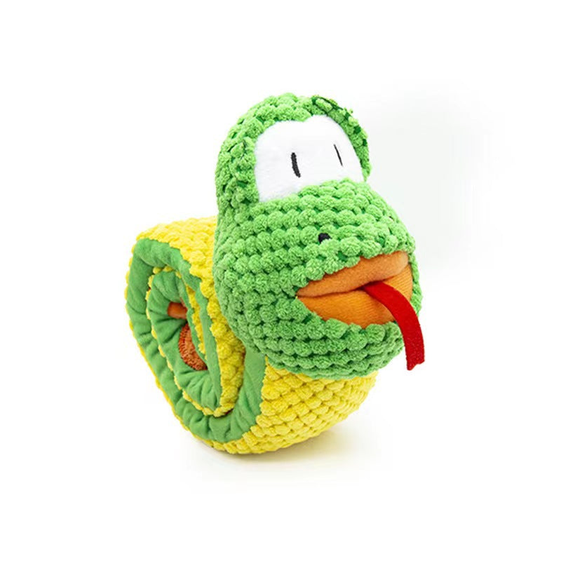Squeaky Snuffle Puzzle Toy, for dogs.