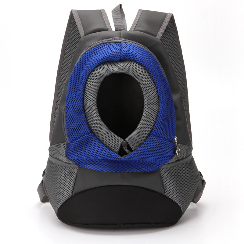 Convenient PU Travel Backpack for Dog Outings