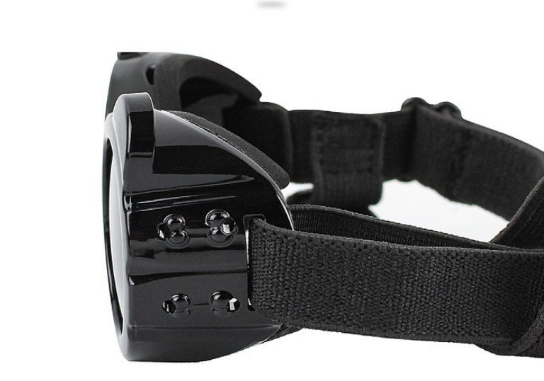 PC Sunshade Pet Goggles with Adjustable Nylon Strap, for dogs and cats.
