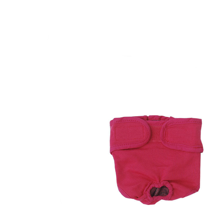 Hook-and-Loop Cotton Diaper Pants, for dogs.