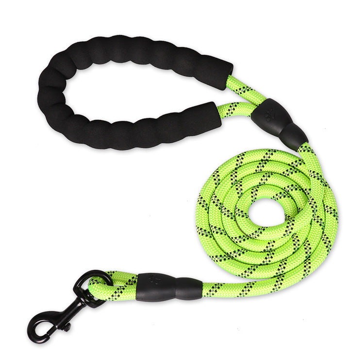 Reflective Round Nylon Leash, for dogs.