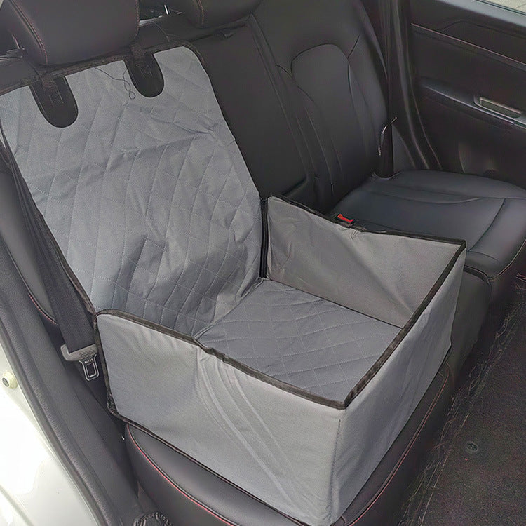 Oxford Cloth Front and Rear Car Cushion, for dogs.