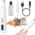 Rechargeable Low-Noise Paw Hair Trimmer for Dogs