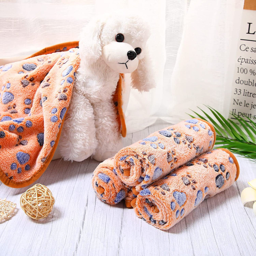 Cozy Soft Coral Fleece Blanket for Dogs and Cats