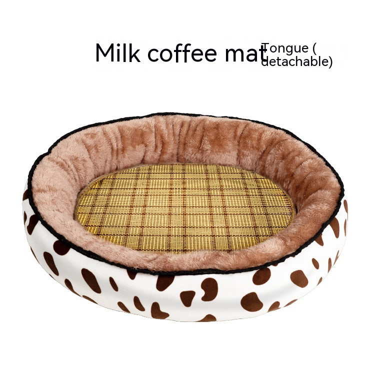 Soft Cloth Cat Nest Bed for Year-Round Sleeping, for cats.