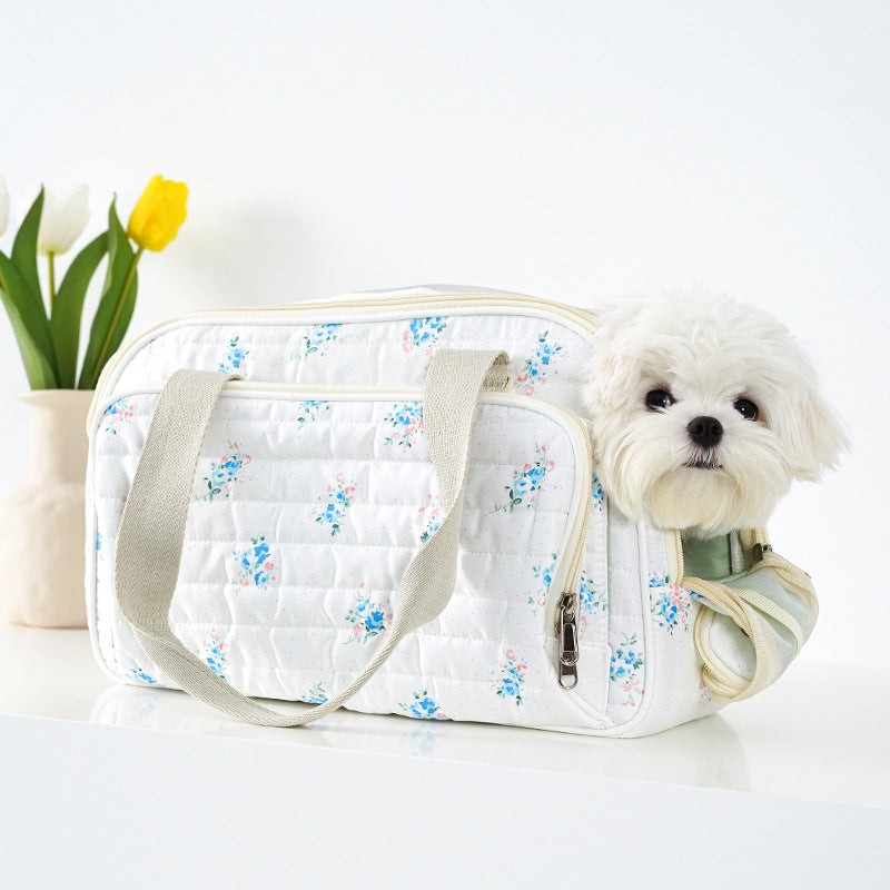 Canvas Crossbody Carrier Bag, for dogs and cats.
