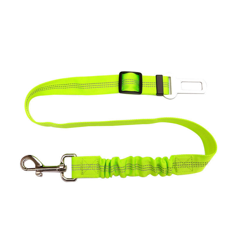 Cushioned Reflective Dog Car Seat Belt, Adjustable