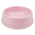 Round Plastic Dog Bowl Available in Three Sizes, for dogs.