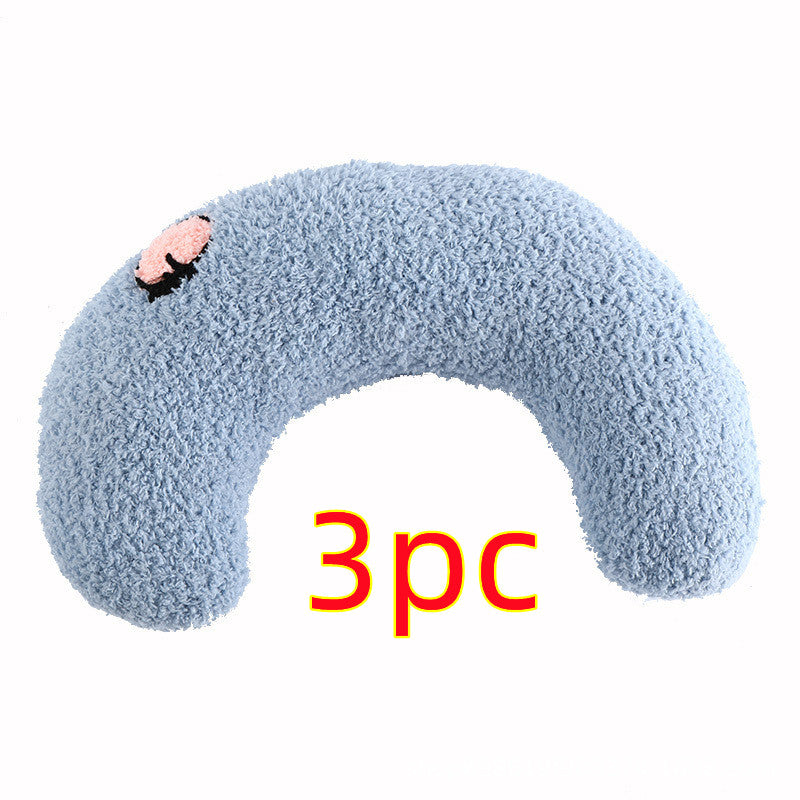 U-Shaped Neck Support Pillow for Small Dogs and Cats
