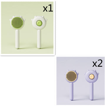 Pet Massage Grooming Brush – Hair Removal Comb for Cats & Dogs – packaging
