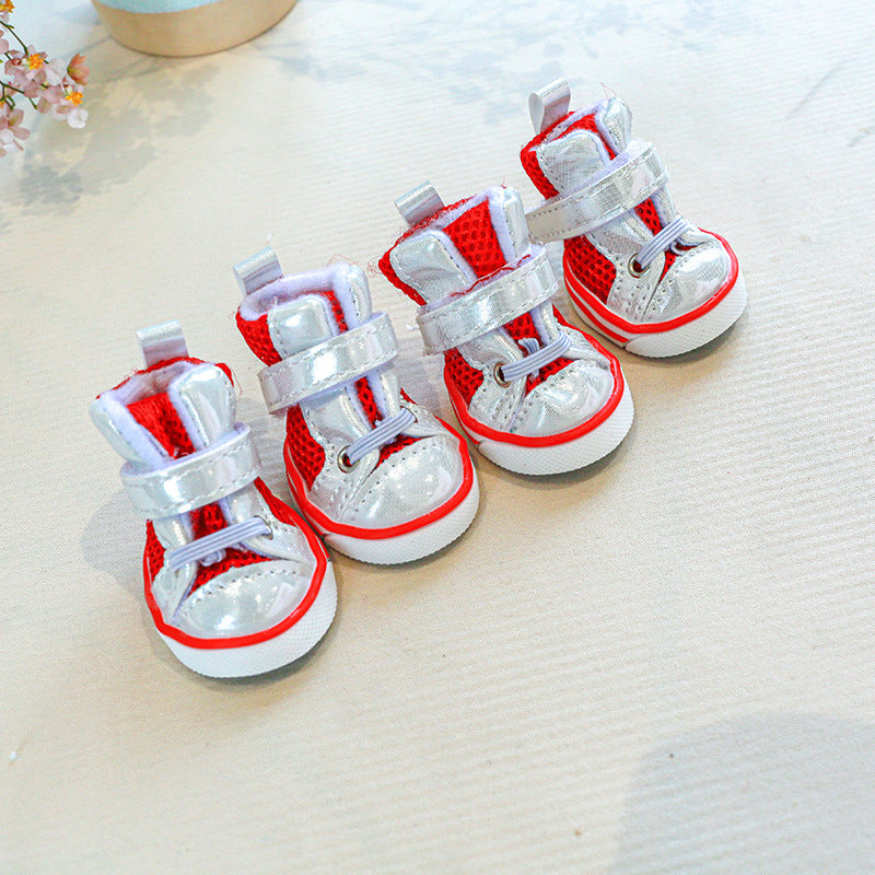Warm Polyester Snow Boots, for dogs.