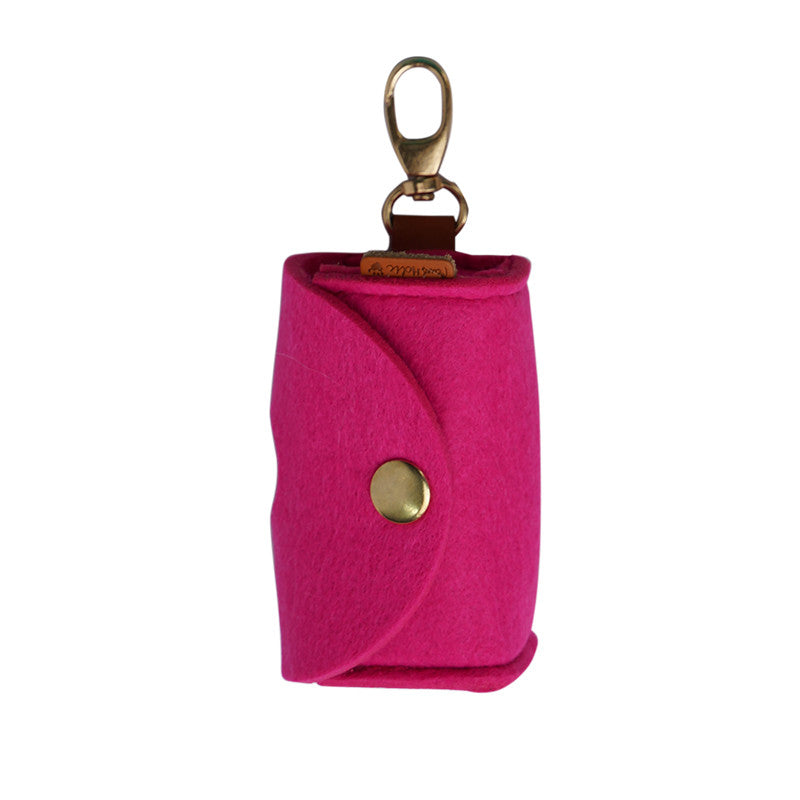 Portable Thick Poop Bag Dispenser, for dogs.