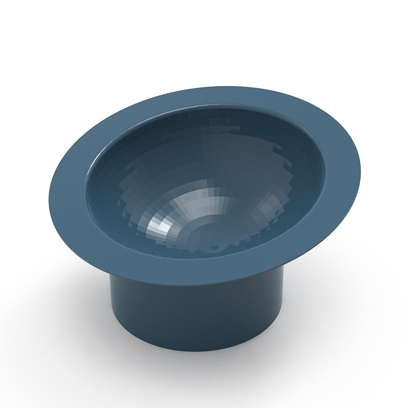 Angled Wide-Mouth Bowl, for cats.