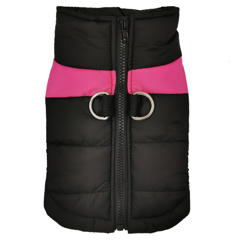 Cotton Ski-Suit Style Winter Coat for Big Dogs, for dogs.