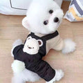 Fleece-Lined Four-Leg Coat, for dogs.