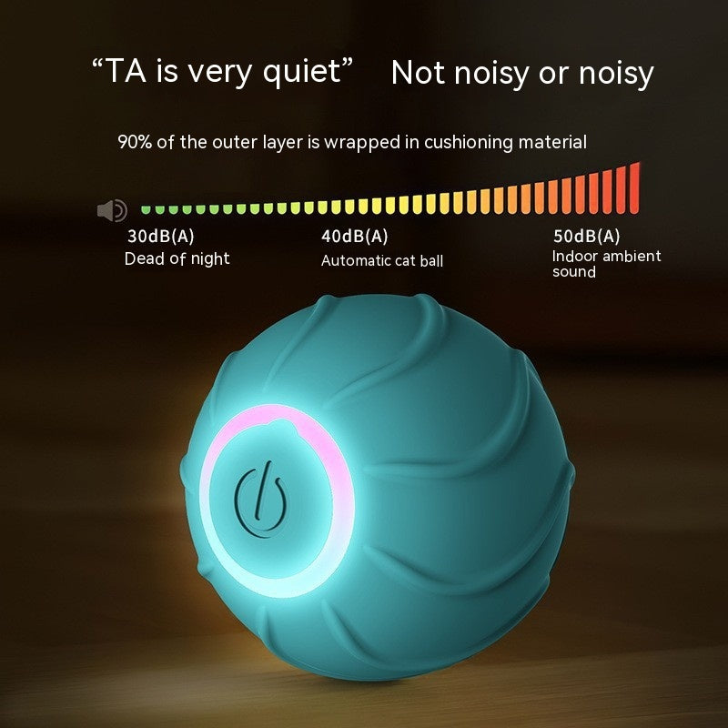 Automatic Bouncing Ball Toy for Cats and Kittens