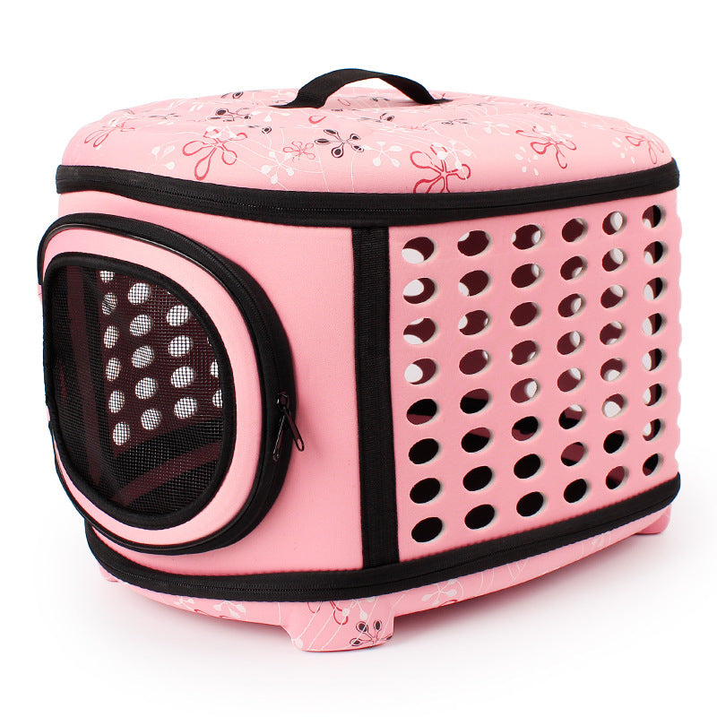 Portable, Foldable EVA Handbag For Pets - Dog And Cat - For Easy Carrying When Going Out.