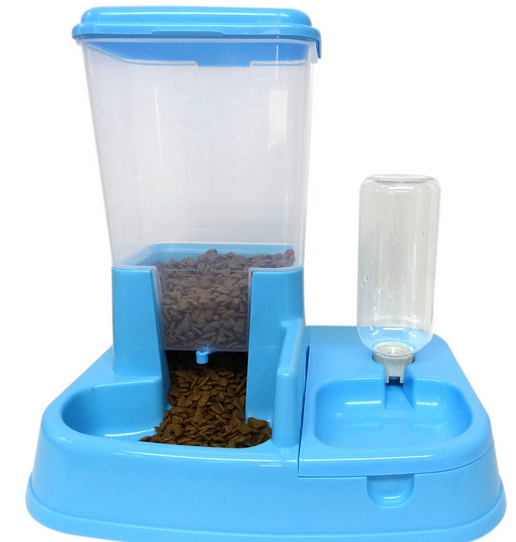 Automatic Pet Feeder with Adjustable Flow and 3kg Hopper, for dogs and cats.