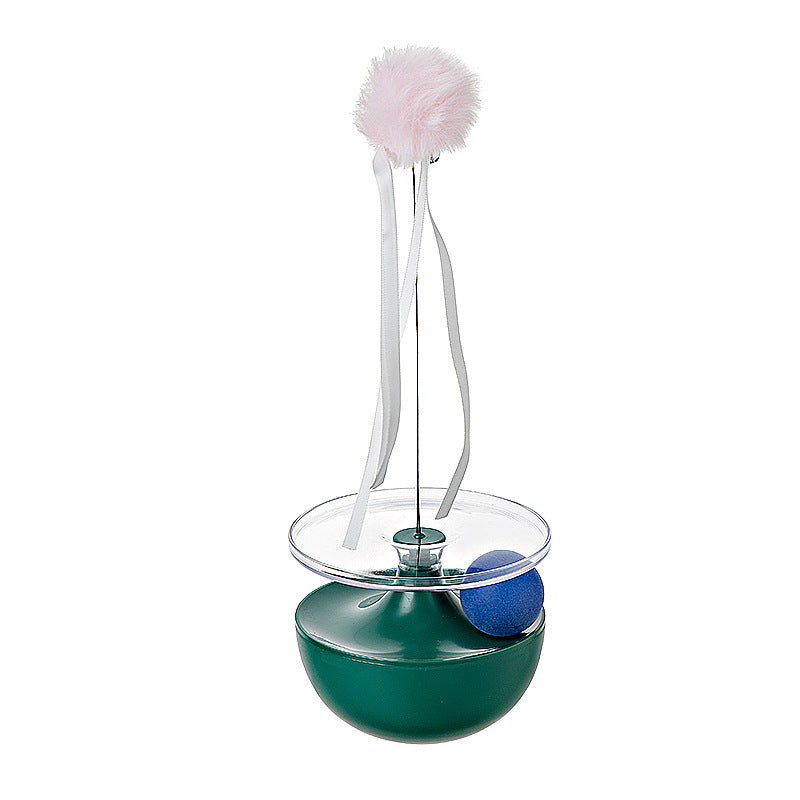Wobbling Tumbler Play Toy for Independent Cat Fun