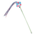 Interactive Fur Ball Cat Teaser Wand in Candy Colors, for cats.
