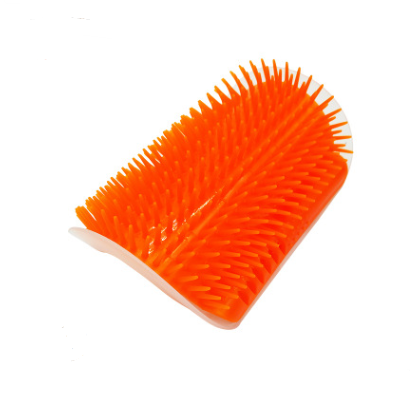 Wall-Mounted Self-Grooming Massage Brush for Cats