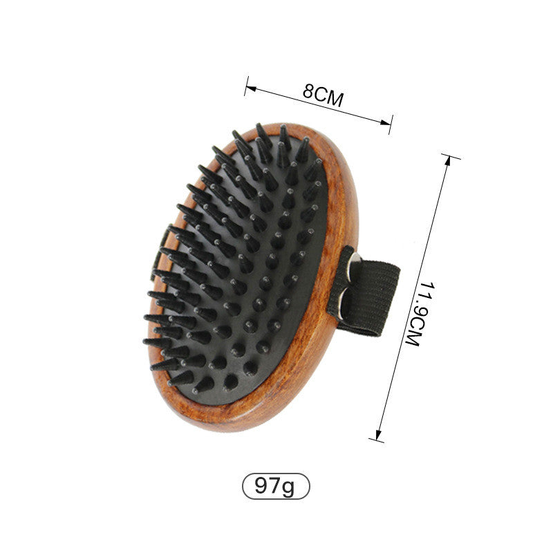 Solid Wood Antique-Style Grooming Comb, for dogs and cats.