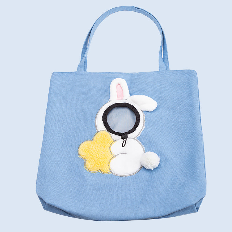 Canvas Shoulder Carrier Bag for Small Dogs and Cats