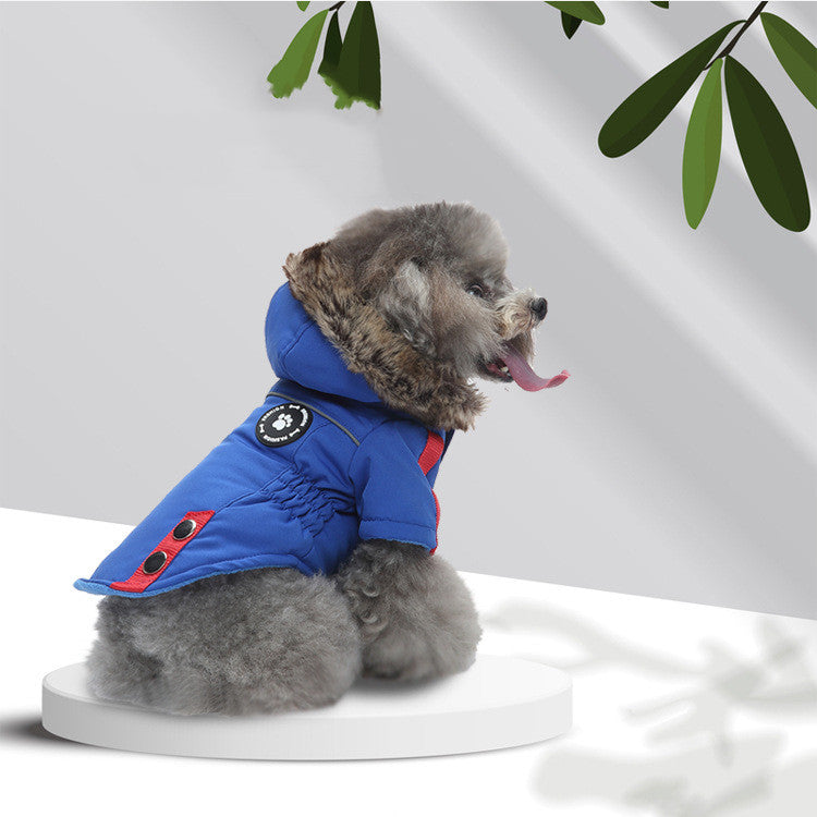 Zip-Front Polyester Chest and Back Jacket, for dogs.