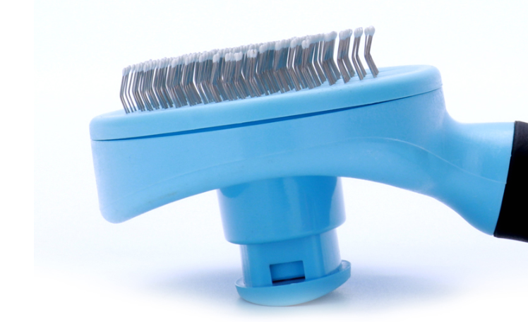 Steel Needle Pet Grooming Brush, for dogs and cats.