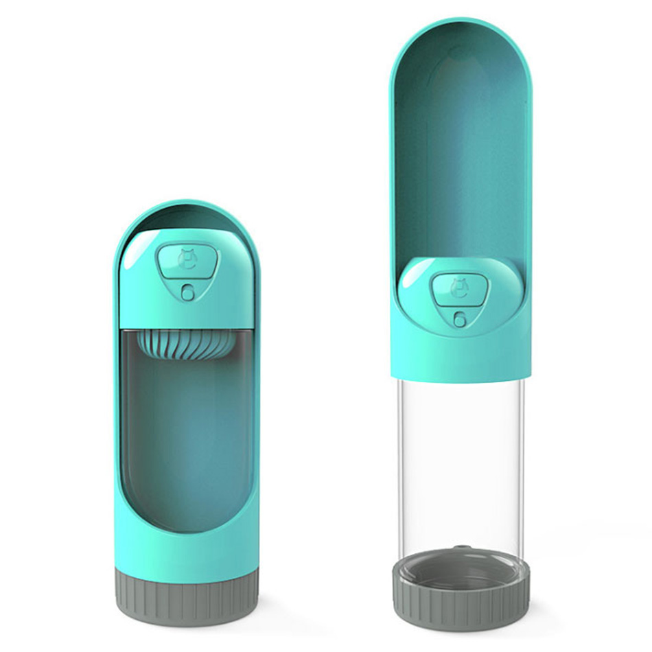 Portable 300 ml Travel Water Bottle, for dogs and cats.