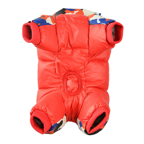 Thick Cotton Winter Jacket, for dogs.