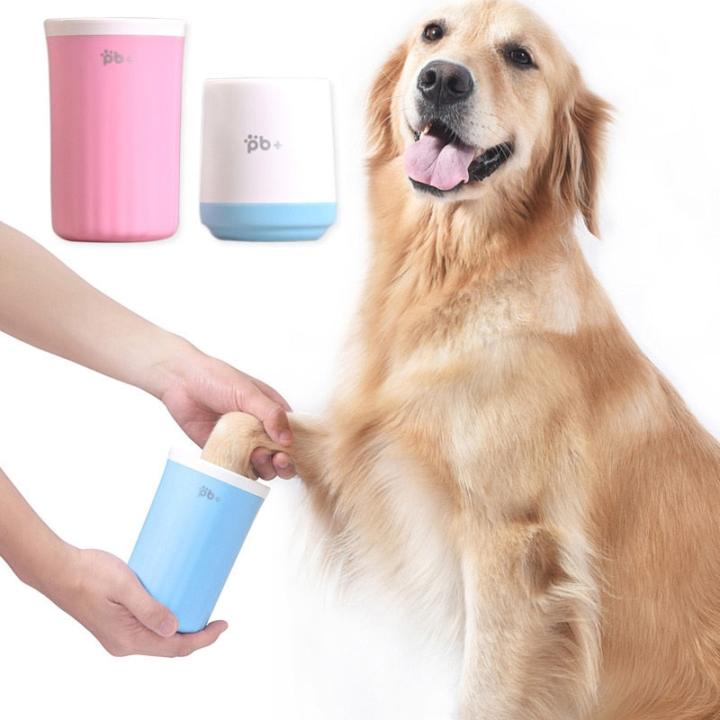 Portable Silicone Paw Cleaning Cup for Dogs and Cats