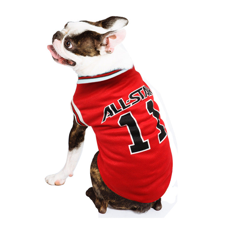 Cotton Dog Vest for Spring and Summer, Sizes S to XXL
