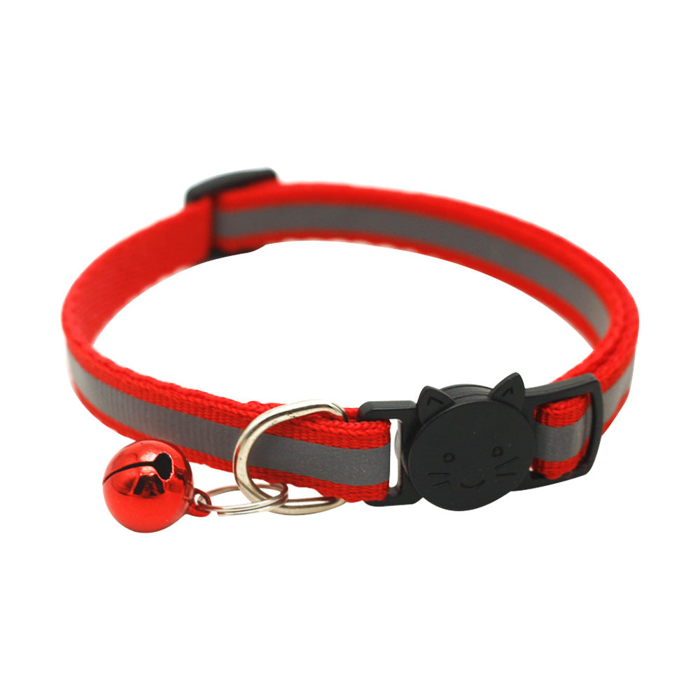 Reflective Bell Collar, for cats.