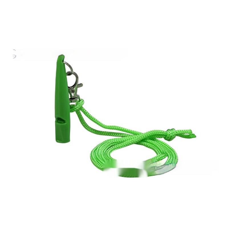 Dog Training Whistle with Lanyard, Eight Color Options, for dogs.