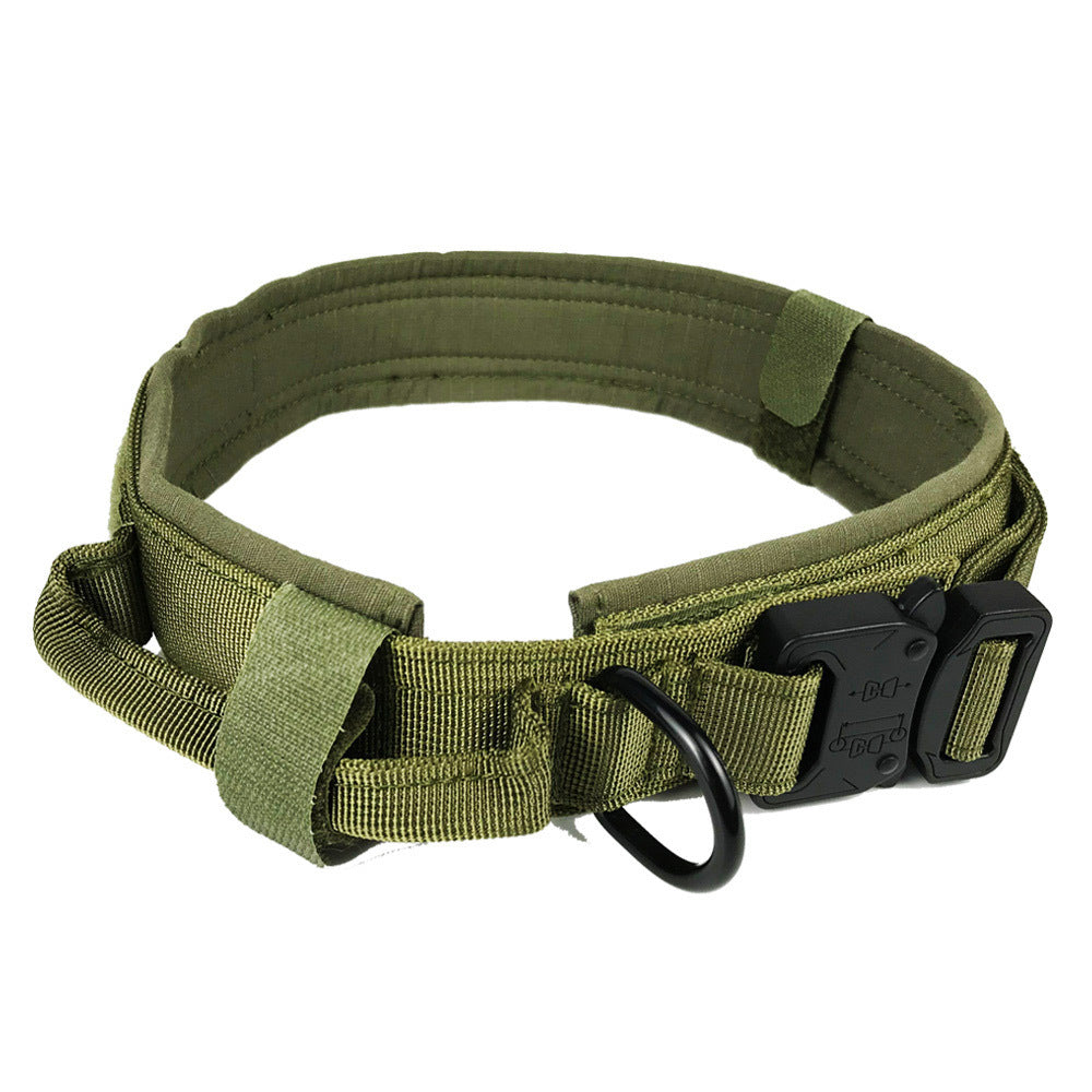 Tactical Nylon Dog Collar for Medium to Large Dogs, for dogs.
